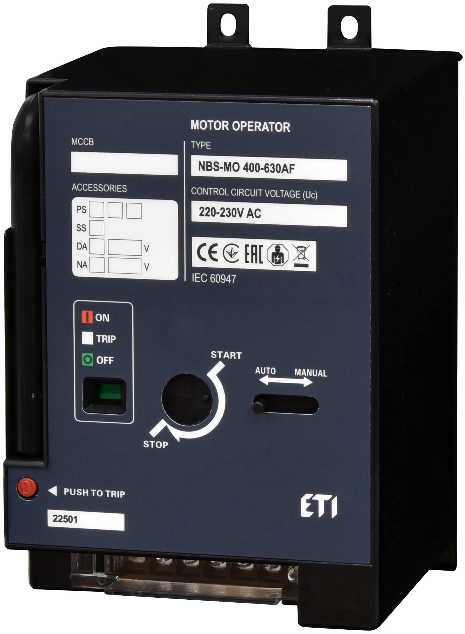 Motorantrieb NBS-MO 400-630AF AC220/230V 3P 004673232