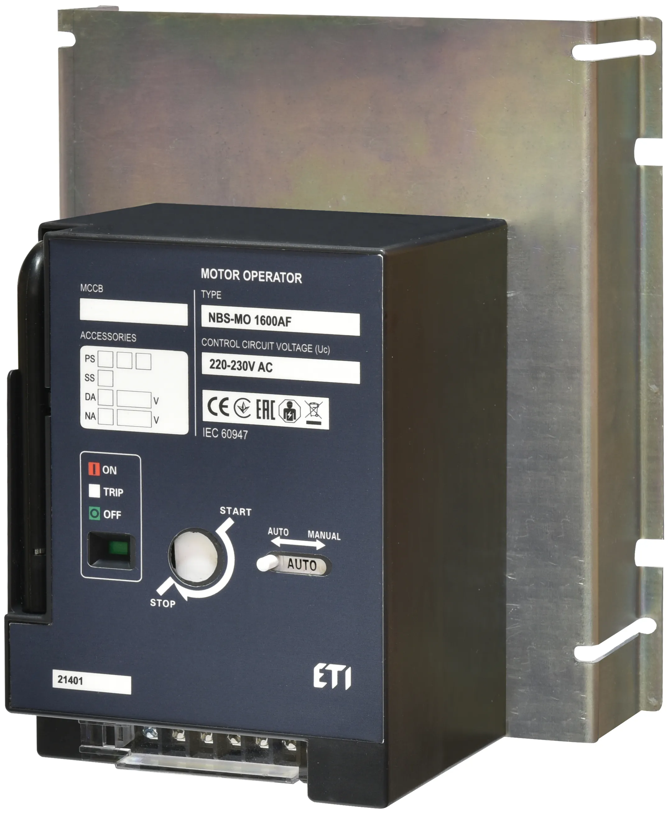 Motorantrieb NBS-MO 1600AF AC220/230V 3P 004673233