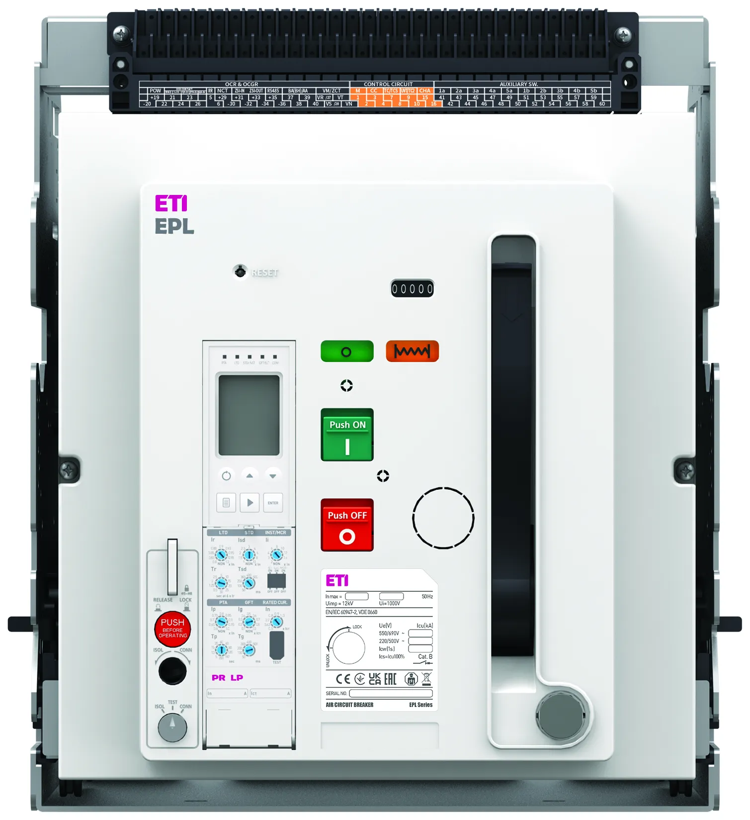 Luftleistungsschalter EPL-20 4H BD/M2C2S2/PR-LP 004695713