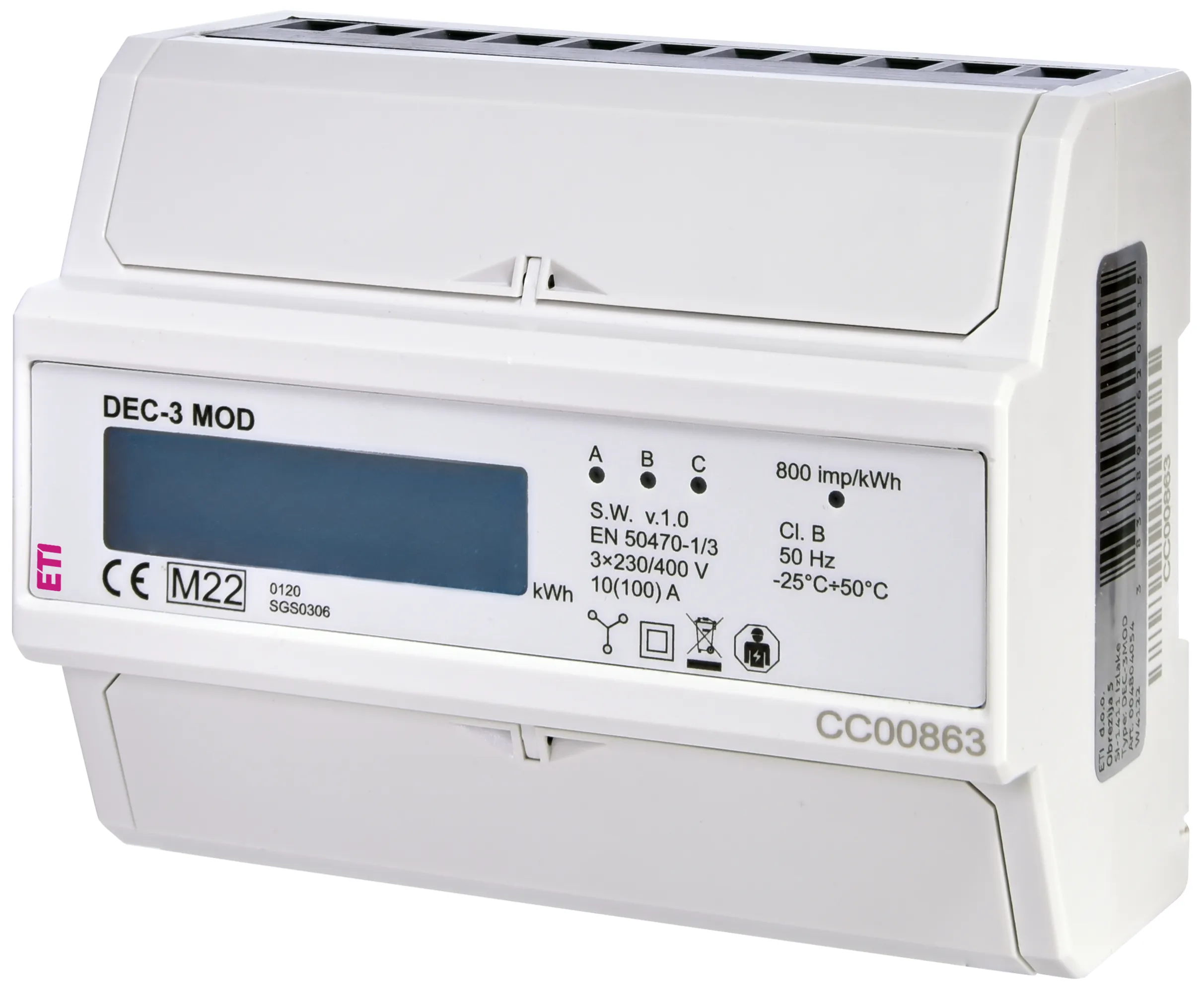 Stromzähler DEC-3MOD 004804054