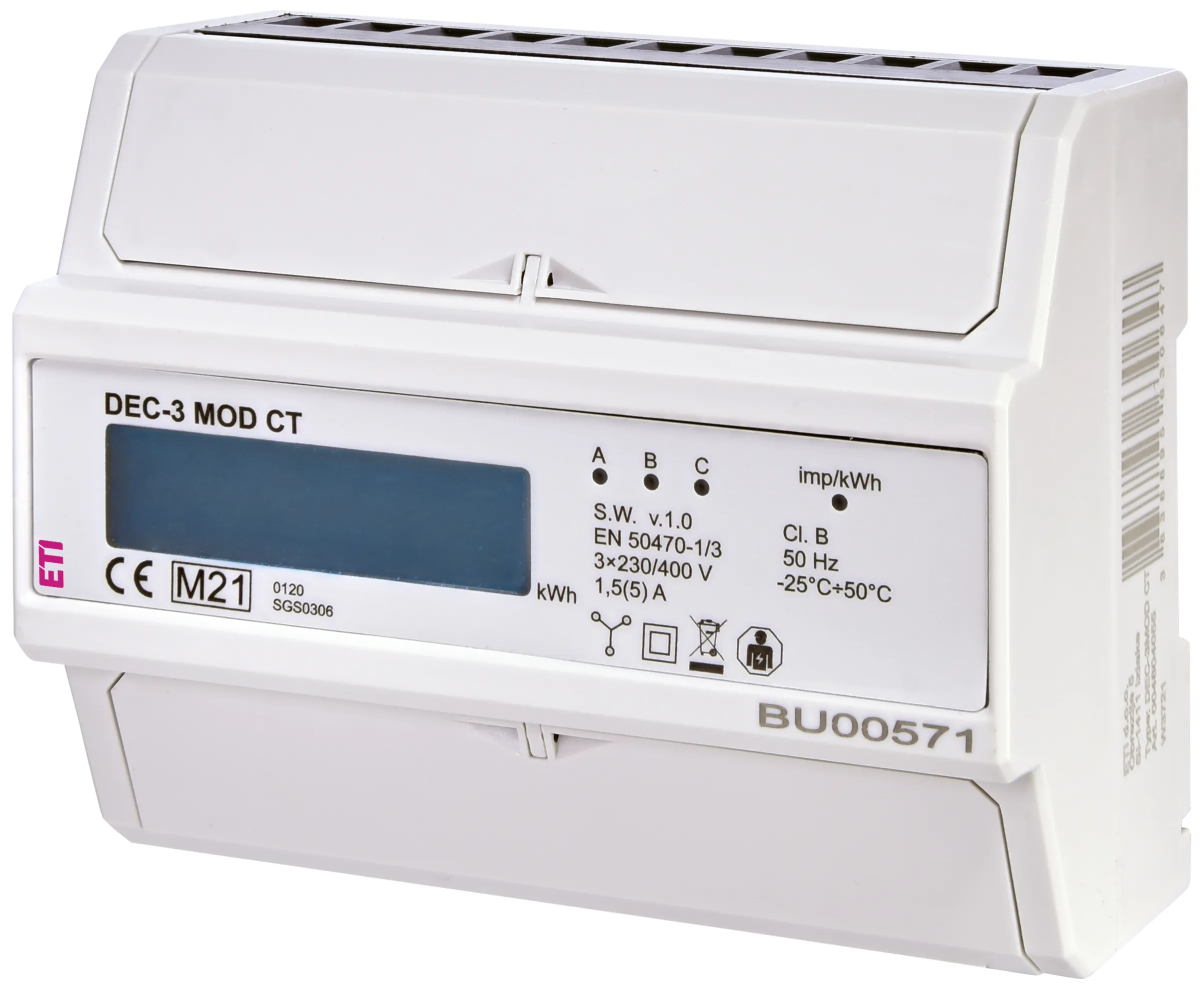 Stromzähler DEC-3MOD CT 004804055